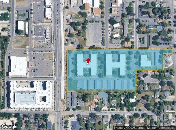 3610 Vance St, Wheat Ridge, CO Parcel Map