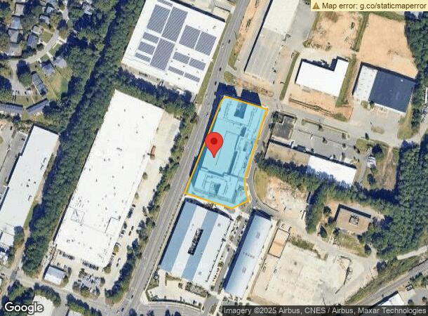  2221 Iron Works Dr, Raleigh, NC Parcel Map