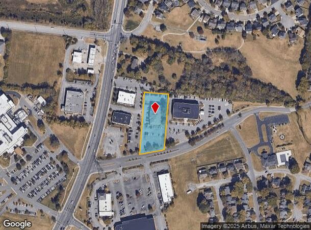  105 Glen Oak Blvd, Hendersonville, TN Parcel Map