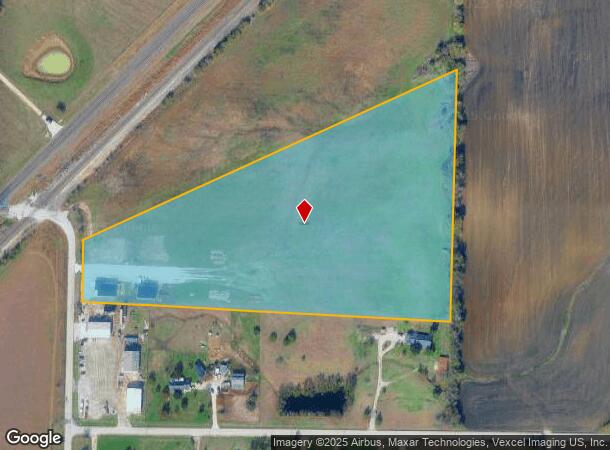 5434 Hopkins Rd, Krum, TX Parcel Map