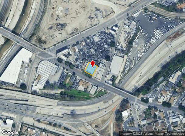  1039 E Cesar E Chavez Ave, Los Angeles, CA Parcel Map