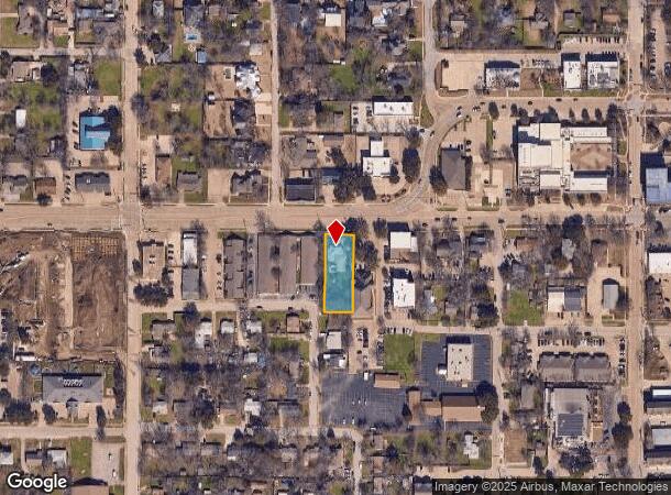  334 W Main St, Lewisville, TX Parcel Map