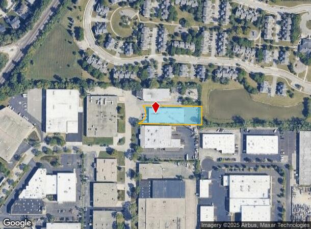 1913 Pickwick Ln, Glenview, IL Parcel Map