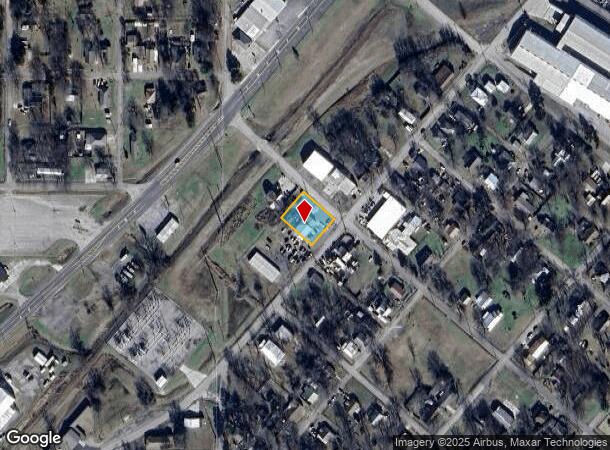  802 S Mckenna St, Poteau, OK Parcel Map