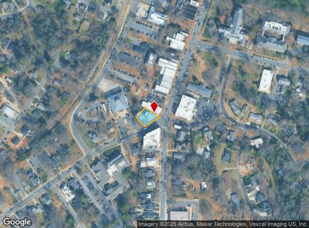 206 S Main St, Davidson, NC Parcel Map