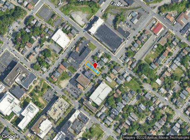  829 Jefferson Ave, Scranton, PA Parcel Map