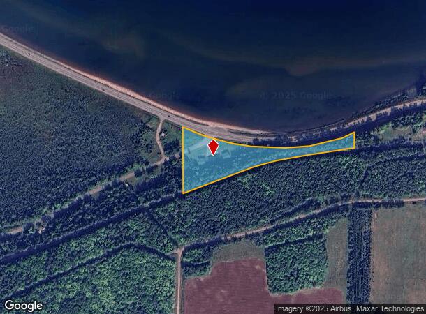 17579 Menge Creek Rd, Lanse, MI Parcel Map