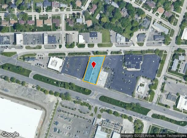 19233 Vernier Rd, Harper Woods, MI Parcel Map