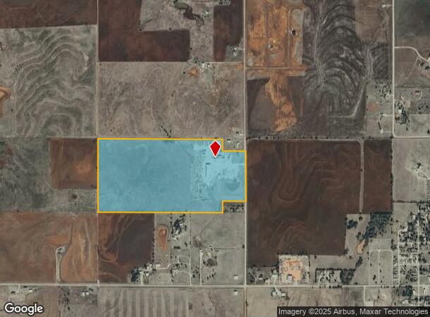  25586 N 2980 Rd, Cashion, OK Parcel Map