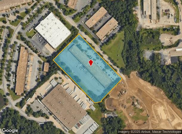 2409 Peppermill Dr, Glen Burnie, MD Parcel Map