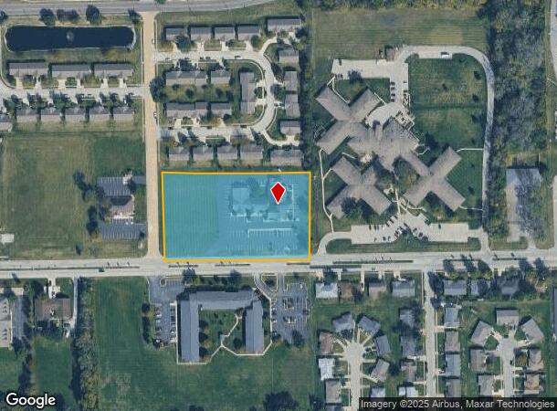  400 W Green Meadows Dr, Greenfield, IN Parcel Map