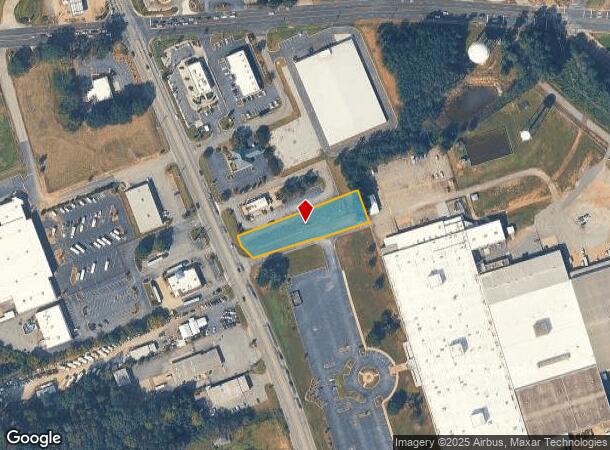  1430 Pearman Dairy Rd, Anderson, SC Parcel Map