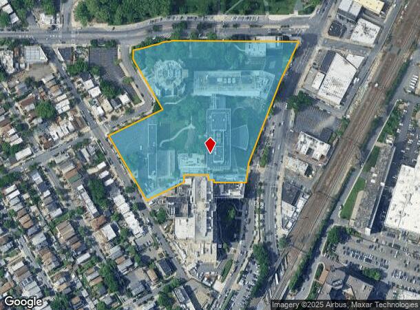 1300 Morris Park Ave, Bronx, NY Parcel Map