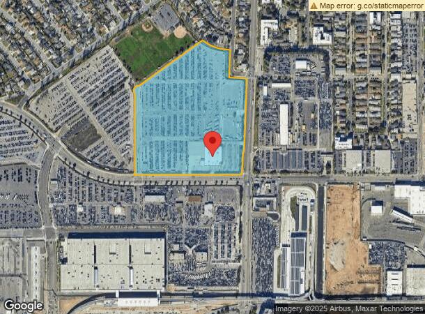  9029 Airport Blvd, Los Angeles, CA Parcel Map