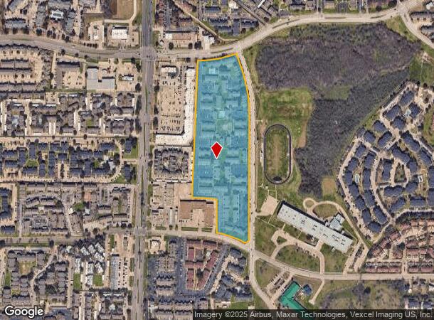 4299 Pleasant Run Rd, Irving, TX Parcel Map
