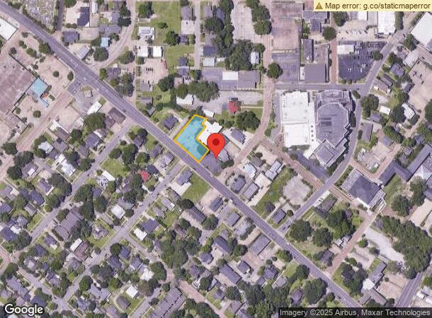  412 W University Ave, Lafayette, LA Parcel Map