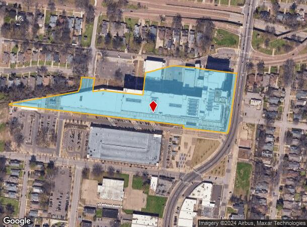  495 N Watkins St, Memphis, TN Parcel Map