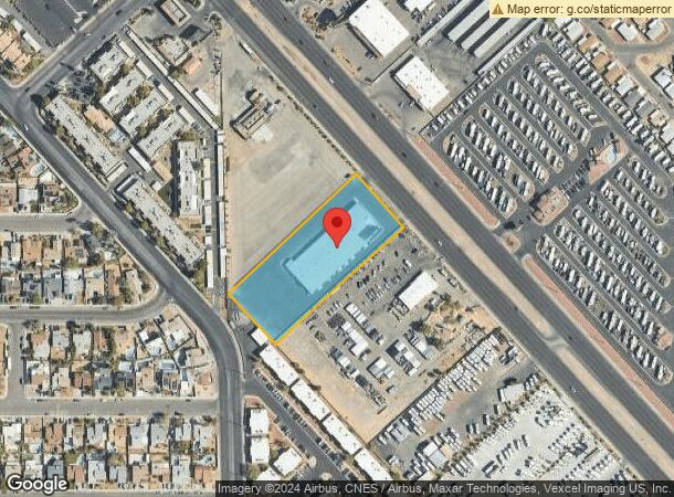  4680 Boulder Hwy, Las Vegas, NV Parcel Map