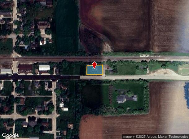  408 E Comanche Ave, Shabbona, IL Parcel Map