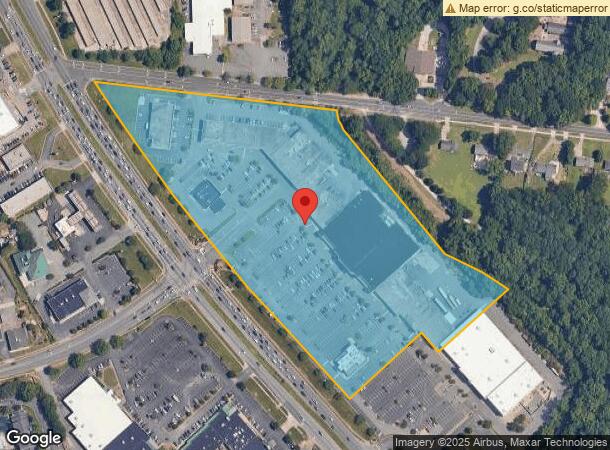  7201 E Independence Blvd, Charlotte, NC Parcel Map