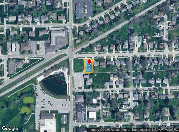  1033 W Washington St, Napoleon, OH Parcel Map