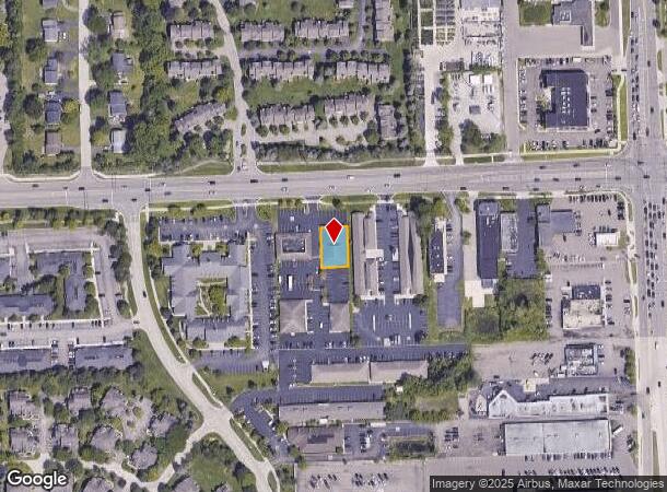5757 W Maple Rd, West Bloomfield, MI Parcel Map