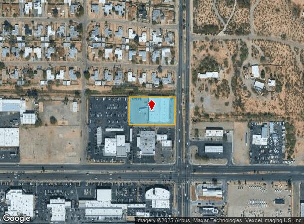 1120 S Swan Rd, Tucson, AZ Parcel Map
