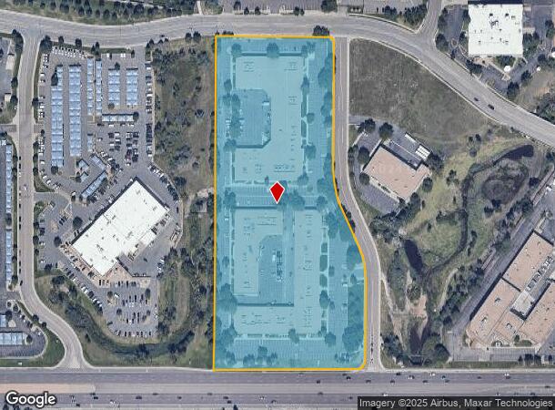  6675 S Kenton St, Englewood, CO Parcel Map