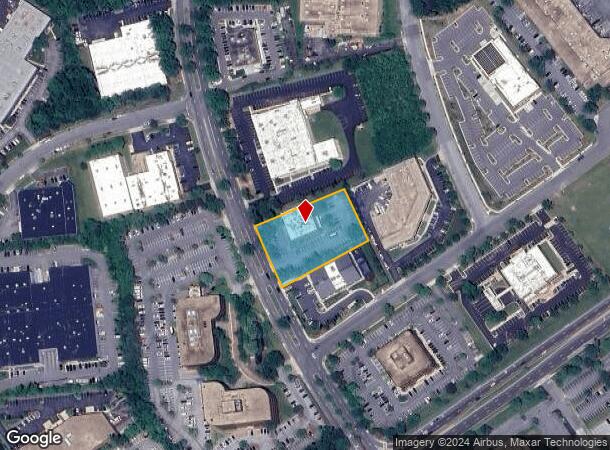  4647 Forbes Blvd, Lanham, MD Parcel Map