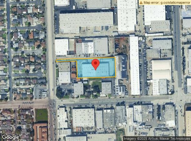  15934 S Figueroa St, Gardena, CA Parcel Map