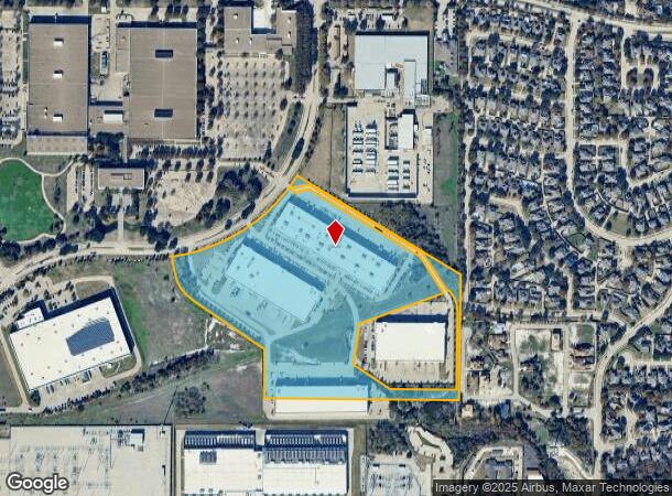  2900 Telecom Pkwy, Richardson, TX Parcel Map