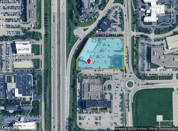 11939 N Meridian St, Carmel, IN Parcel Map