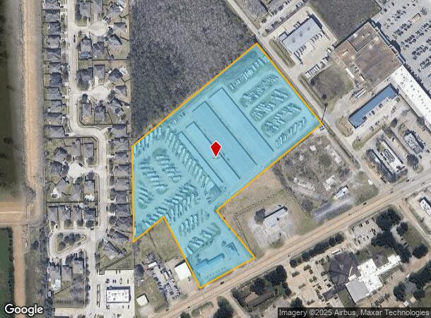  217 Fm 517 Rd W, Dickinson, TX Parcel Map