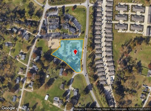 1101 Rosemar Rd, Parkersburg, WV Parcel Map