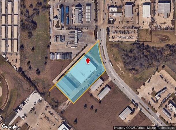  2011 S Town East Blvd, Mesquite, TX Parcel Map