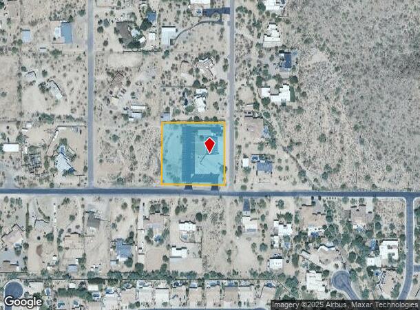  9390 E Mclellan Rd, Mesa, AZ Parcel Map