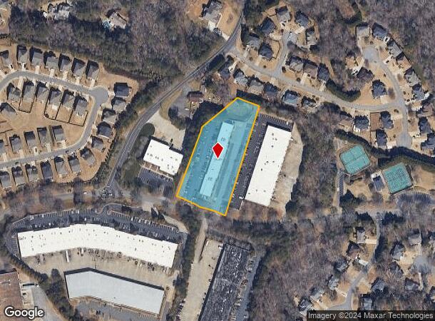  5955 Shiloh Rd E, Alpharetta, GA Parcel Map