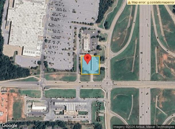  1475 W I 35 Frontage Rd, Edmond, OK Parcel Map