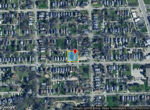 39 E Central Ave, Toledo, OH Parcel Map