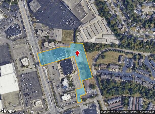 9600 Colerain Ave, Cincinnati, OH Parcel Map