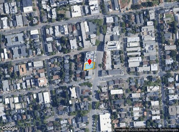 2566 Telegraph Ave, Berkeley, CA Parcel Map
