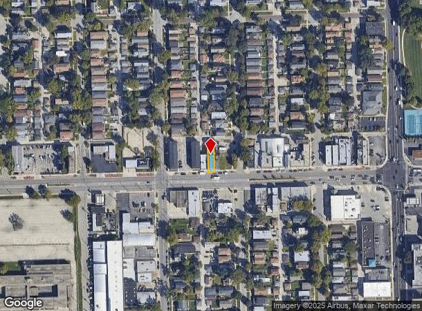 7307 Roosevelt Rd, Forest Park, IL Parcel Map