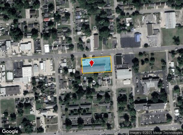  1804 W 2Nd St, Owensboro, KY Parcel Map