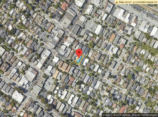  1132 Paloma Ave, Burlingame, CA Parcel Map