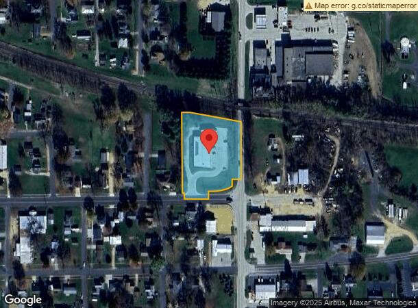  312 E 1St St, Milledgeville, IL Parcel Map