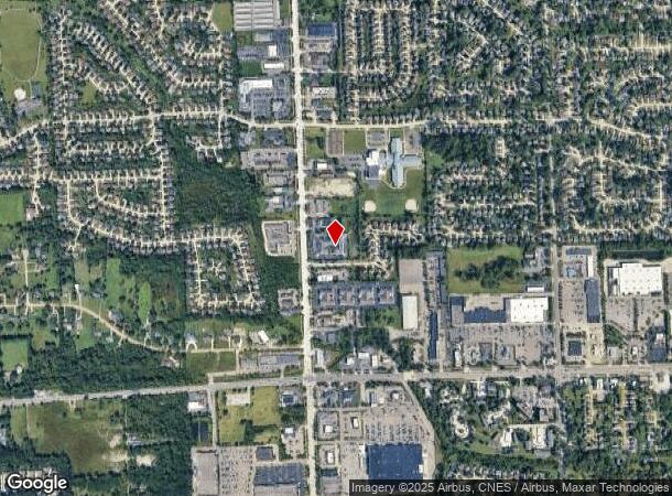 5958 N Canton Center Rd, Canton, MI Parcel Map