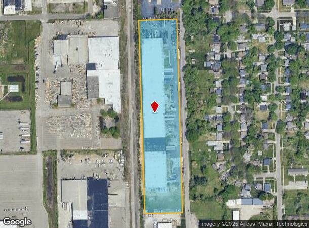  2002 Bagwell St, Flint, MI Parcel Map