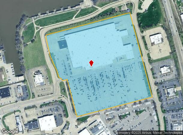  401 River Rd, East Peoria, IL Parcel Map