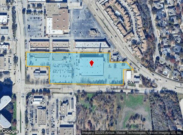  14856 Preston Rd, Dallas, TX Parcel Map