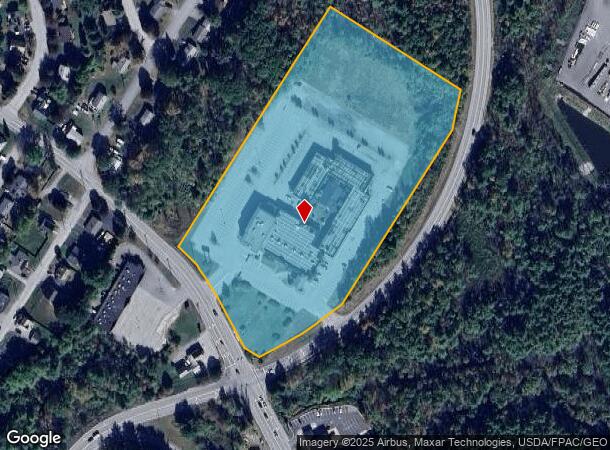  490 Pleasant St, Lewiston, ME Parcel Map